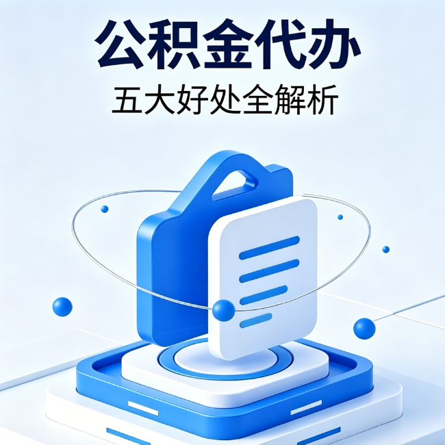 门头沟公积金代办到底值不值？这5大好处让你少走弯路